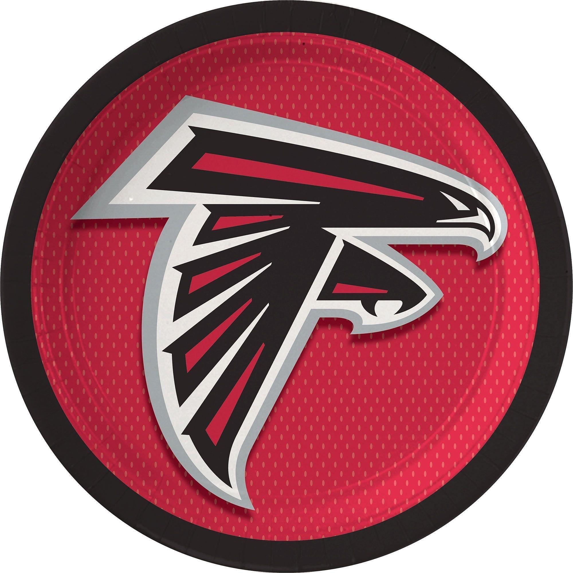 Atlanta Falcons Party Supplies Pack for 18 Guests - Kit Includes Plates, Napkins, Table Cover, Cups, Cutlery, Serving Bowl, Banner Decoration & Centerpiece